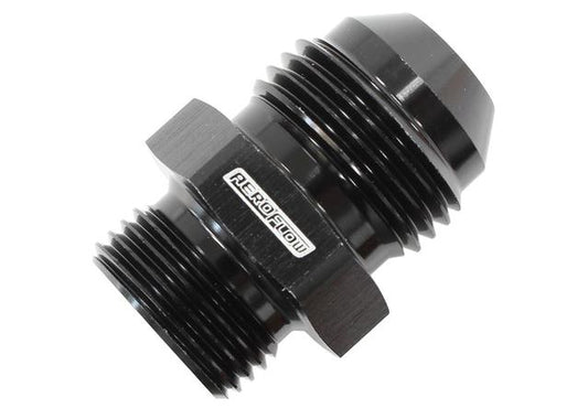 Aeroflow AF751-08BLK 3/8" Bspp To -8AN Washer Seal British Std Pipe Parallel
