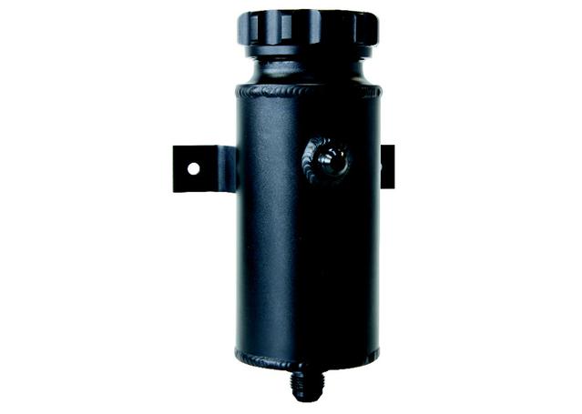 Aeroflow AF77-1014BLK Universal Power Steer Tank 8" X 3.5" With -8 Black