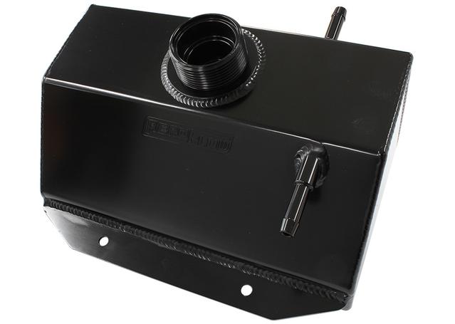 Aeroflow Coolant Overflow Tank Polished Suits Original Cap Black Fits Mustang 2015 On