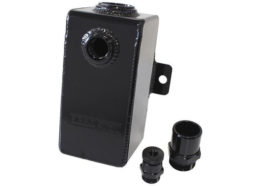 Aeroflow AF77-2015BLK 1.1L Breather -10ORB 1-3/8" Barb or -16orb