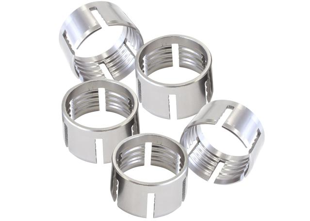 Aeroflow AF7829-08 7000 Series Replacement Olives 5Pk -8AN Titanium