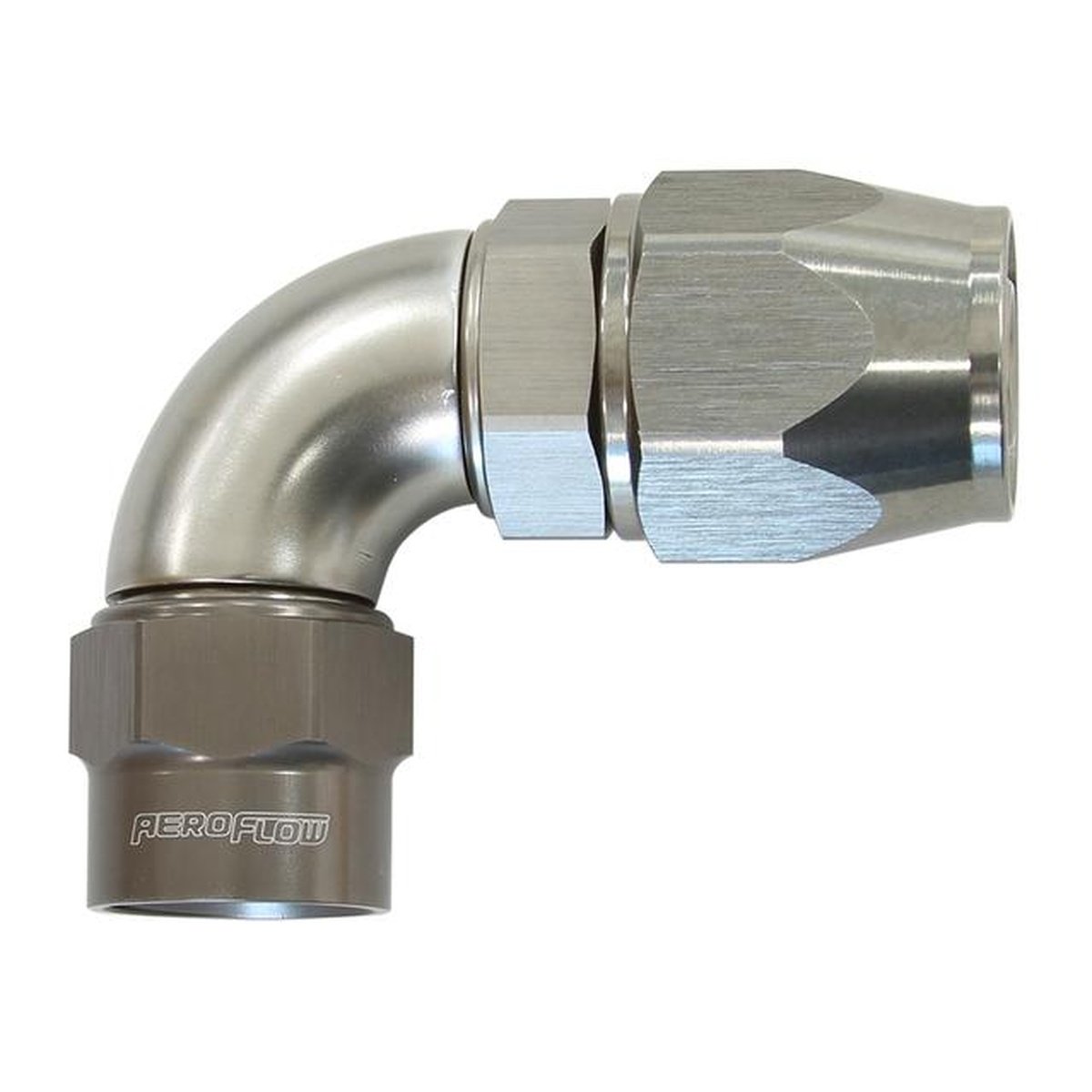 Aeroflow AF7853-10 -10AN 90 Degree Kryptalon Full Flow Big Bore 1 Piece AF7853-10