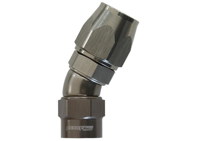 Aeroflow AF7857-06 -6AN 30 Degree Kryptalon Full Flow Big Bore 1 Piece AF7857-06