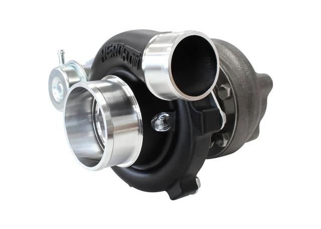 Aeroflow Boosted Turbocharger 5054 .64 T28 Flange 5 Bolt Outlet GTX2867 Black