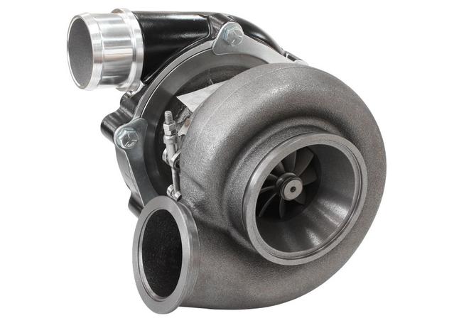 Aeroflow Boosted Turbocharger B5455 .83 VBAND FlangeV-Band Outlet G30 660 Black