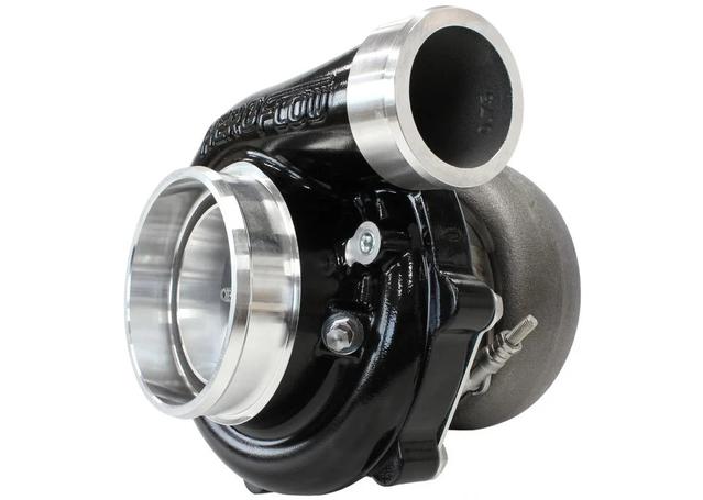 Aeroflow Boosted Turbocharger 6862 .83 VBAND FlangeV-Band Outlet G35 1050 Black