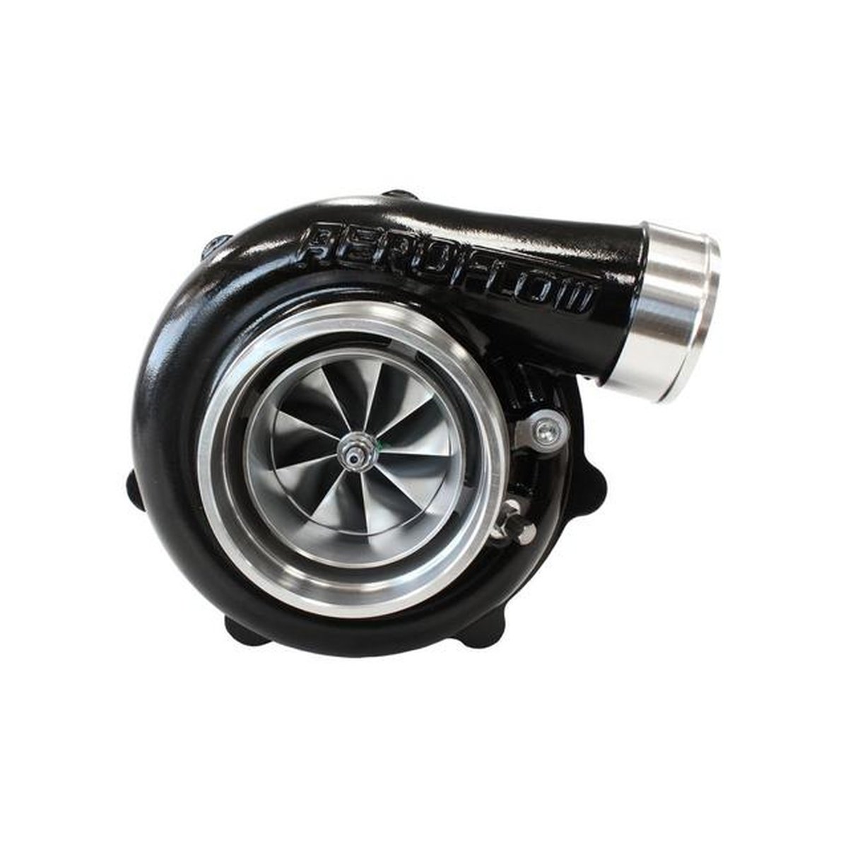 Aeroflow Boosted Turbocharger 6862 1.01 VBAND FlangeV-Band Outlet G35 1050 Black
