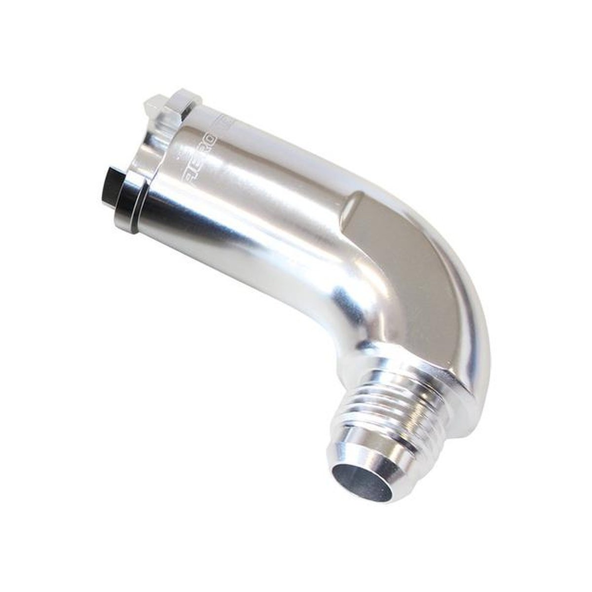 Aeroflow AF803-01S 90Deg Push On Fuel Fitting 5/16 Return Side -6AN Fits Chev LS1 LT1