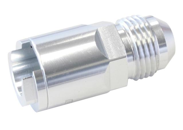 Aeroflow AF808-02S Push On Fuel Fittings 3/8 Hose Rail Pressure Side -6 Fits Chev LS1 LT1