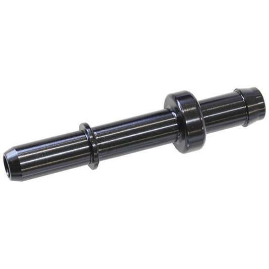 Aeroflow AF810-05BLK 5/16" Male Tube To 8mm / 5/16"Barb Black Adapter