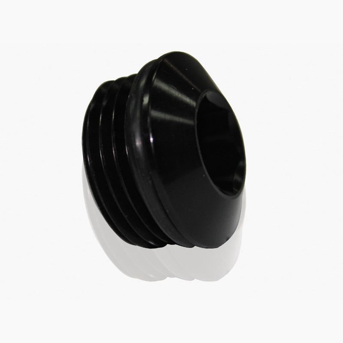 Aeroflow AF813-08BLK ORB Slimline Port Plug -8AN Black Finish