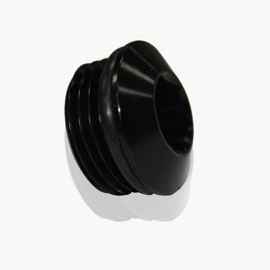Aeroflow AF813-08BLK ORB Slimline Port Plug -8AN Black Finish