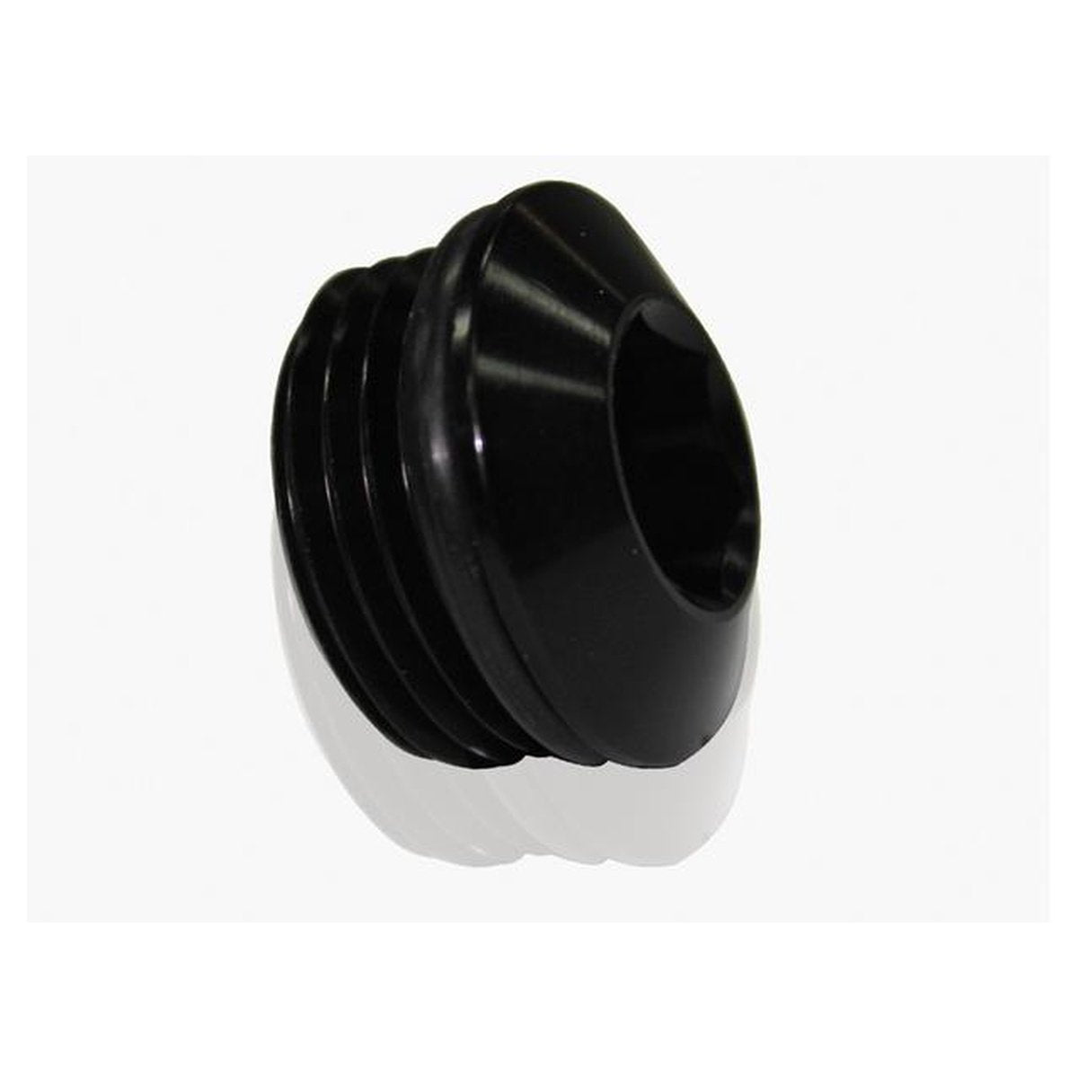 Aeroflow AF813-04BLK ORB Slimline Port Plug -4AN Black Finish
