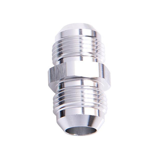 Aeroflow AF815-04S Male Flare Union Silver -4AN To -4AN Straight