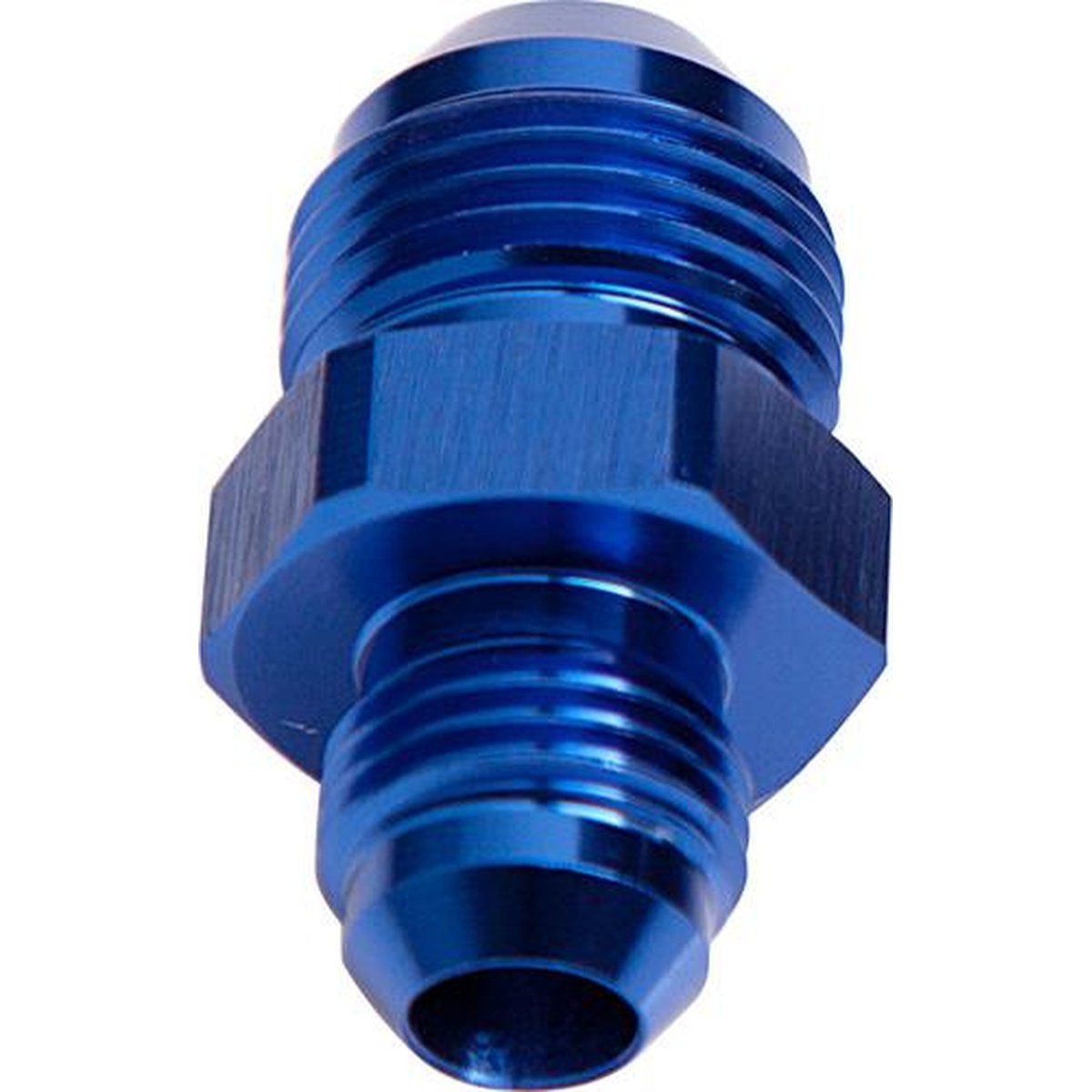 Aeroflow AF815-08-06 Male Flare Reducer Blue -8AN To -6AN Straight