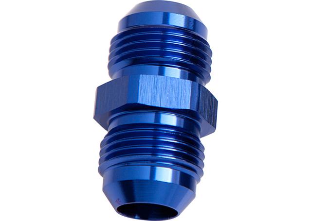Aeroflow AF815-10AN Male Flare Union Blue -10AN To -10AN Straight