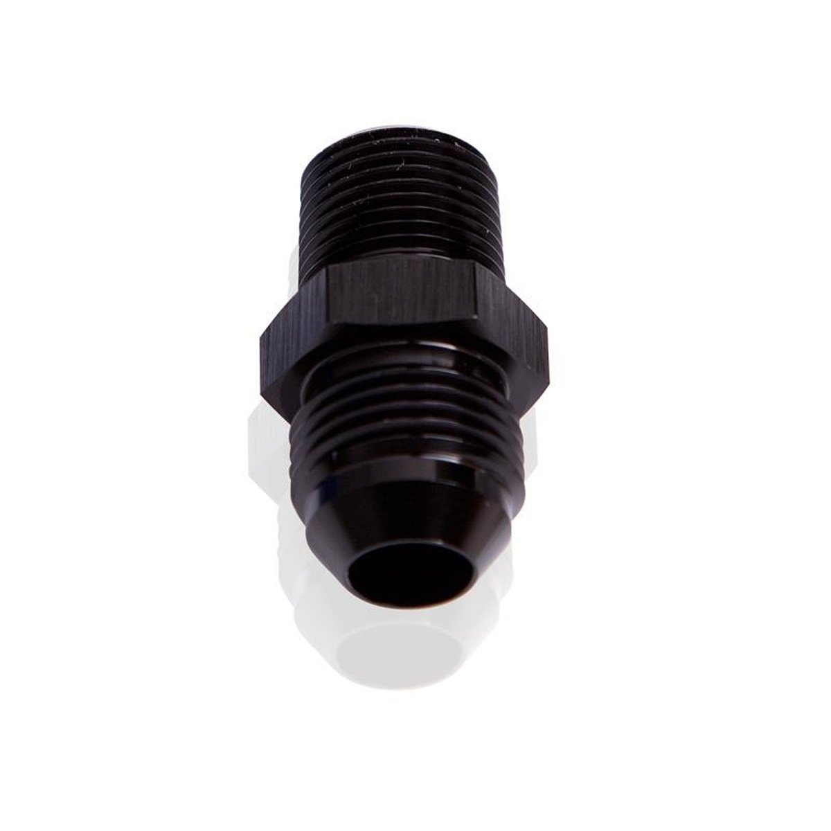 Aeroflow AF816-06-08BLK Male Flare -6AN To 1/2" Npt Black Adapter