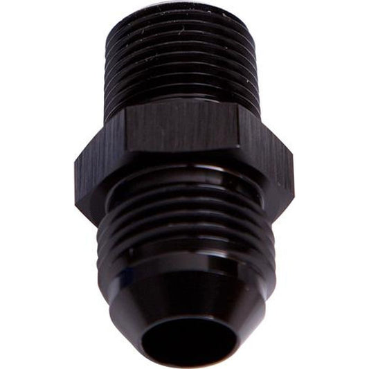 Aeroflow AF816-04-04BLK Male Flare -4AN To 1/4" Npt Black Adapter