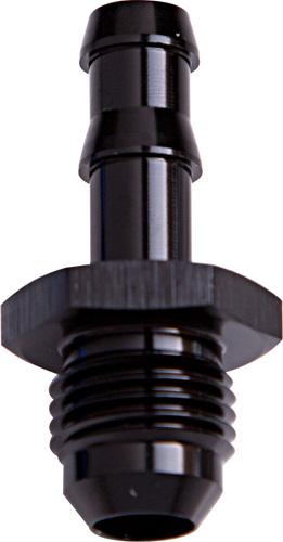 Aeroflow AF817-10-08BLK 5/8" Barb To -10AN Adapter Black Male