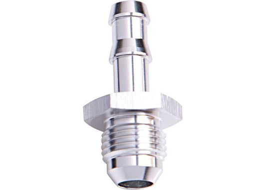 Aeroflow AF817-10-08S 5/8" Barb To -10AN Adapter Silver Male