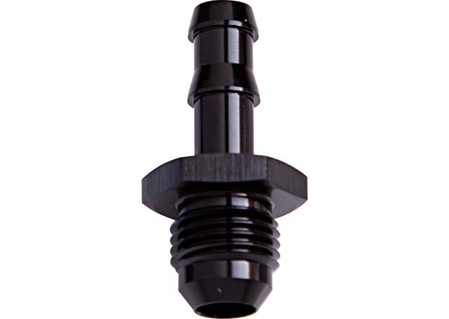 Aeroflow AF817-10BLK 1/2" Barb To -10AN Adapter Black Male