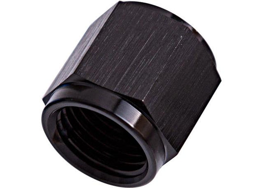 Aeroflow AF818-04BLK Tube Nut -4AN To 1/4" Hard Line Black