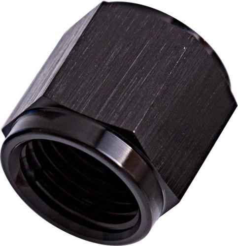 Aeroflow AF818-06BLK Tube Nut -6AN To 3/8" Hard Line Black