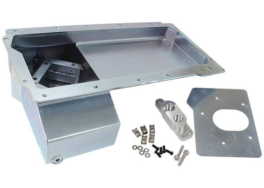 Aeroflow Fabricated Oil PAN Front Sump Fits GM LS Commodore