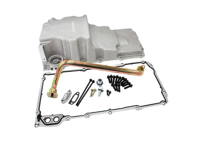 Aeroflow Sump Oil PAN Extra Clearance Rear 5.85L Suits GM LS