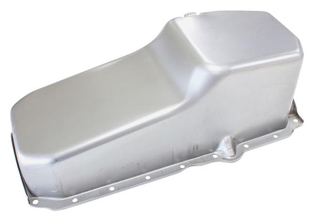 Aeroflow AF82-9414 Stock Oil PAN Suits SBC Late 86 On Rh/Side Dipstick Raw