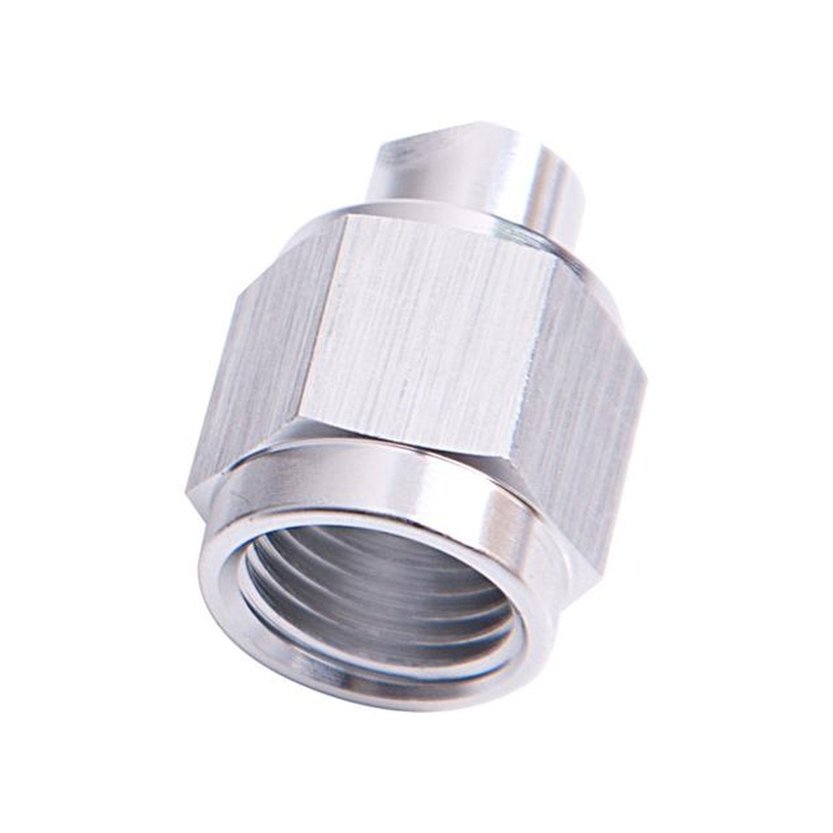 Aeroflow AF820-03S Flare Cap Female -3AN Silver -3AN Female Blank Off