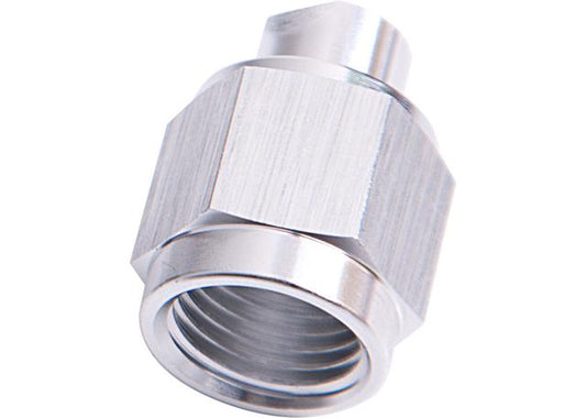 Aeroflow AF820-12S Flare Cap Female -12AN Silver -12AN Female Blank Off