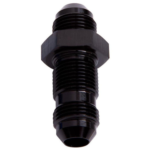 Aeroflow AF832-10BLK Straight Bulkhead -10AN Black