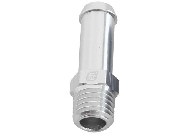 Aeroflow AF841-04-01S Male 1/16" Npt To 1/4" Barb Silver Straight Male To Male
