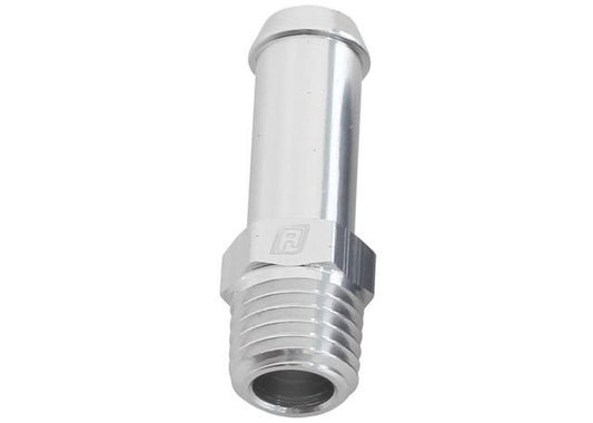 Aeroflow AF841-04-01S Male 1/16" Npt To 1/4" Barb Silver Straight Male To Male