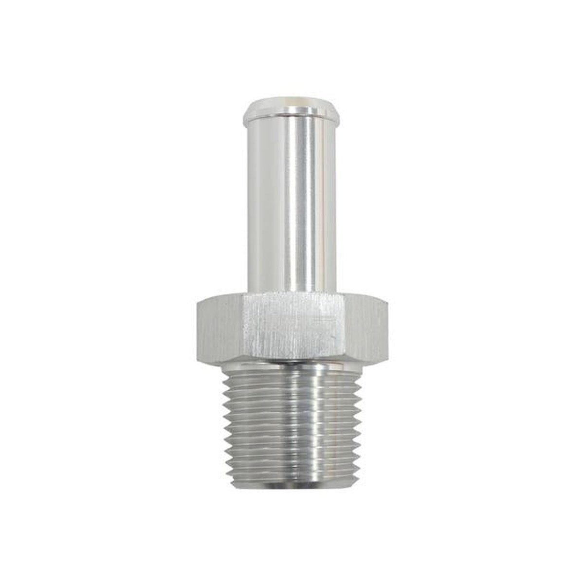 Aeroflow AF841-04ANS Silver Male 1/8" Npt To -4AN Barb Straight Suits 100/450 Series Hose