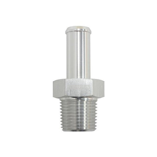 Aeroflow AF841-04ANS Silver Male 1/8" Npt To -4AN Barb Straight Suits 100/450 Series Hose