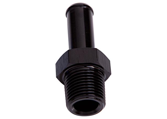 Aeroflow AF841-06-05BLK Male 3/8" Npt To 5/16" Barb Black Straight Male To Male