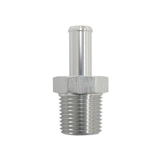 Aeroflow AF841-06-06ANS Silver Male 3/8" Npt To -6AN Barb Straight Suits 100/450 Series Hose