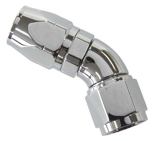Aeroflow AF882-06 Elite 45 Deg -6AN Hose End Elite Show Quality Full Flow AF882-06
