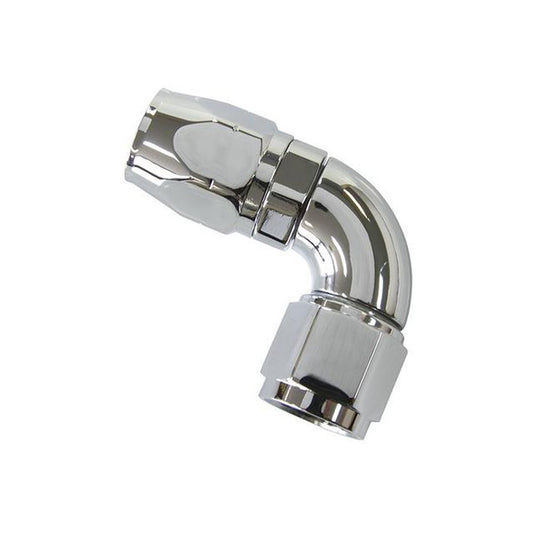 Aeroflow AF883-04 Elite 90 Deg -4AN Hose End Elite Show Quality Full Flow AF883-04