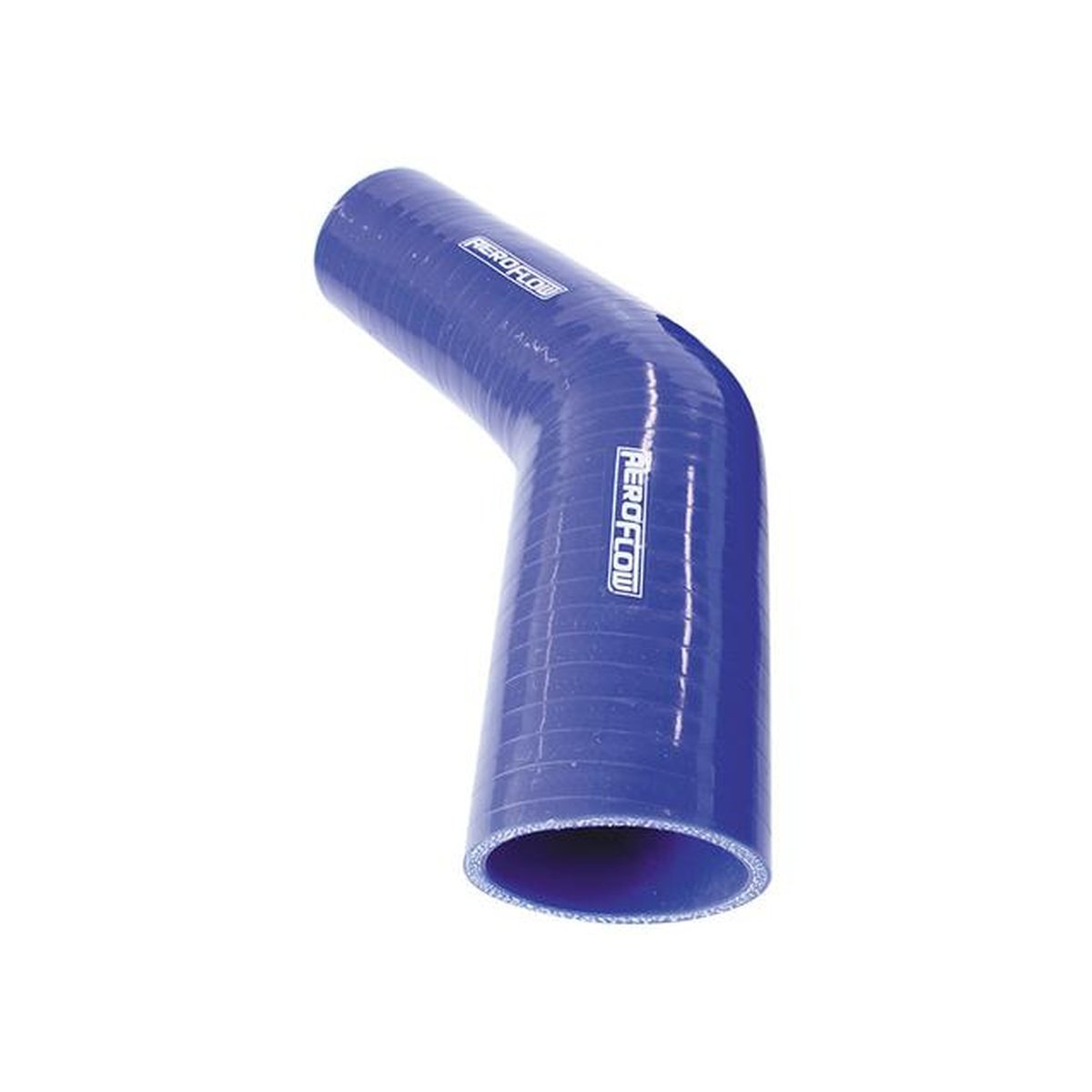 Aeroflow Silicone Hose Reducer 45 Deg Blue ID 2.00-1.75" 51-45mm, Wall 4.5x140mm