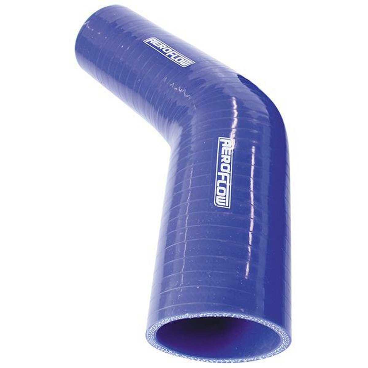 Aeroflow AF9002-275-250 Silicone Hose Reducer 45Deg; Blue  2.75-2.50" 70-63mm