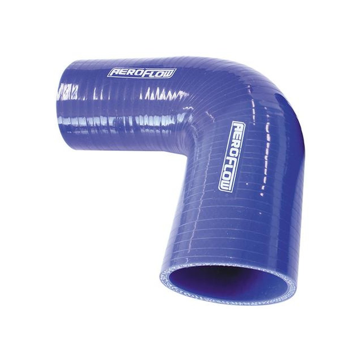 Aeroflow Silicone Hose Reducer 90 Deg Blue ID 1.50-1.25" 38-32mm, Wall 4.5x125mm