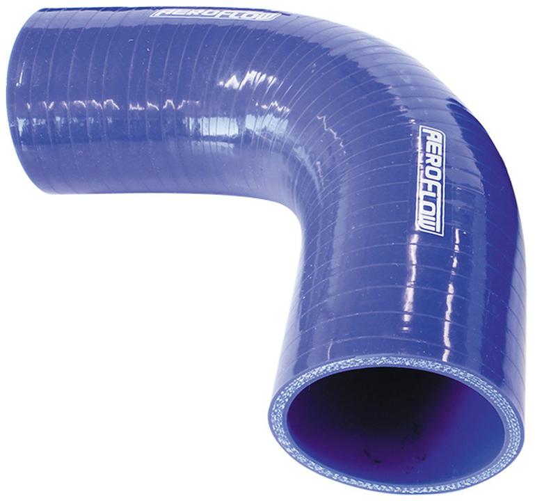Aeroflow AF9003-175 Silicone Hose 90Deg; Blue 1.75" 45mm x 120mm Leg