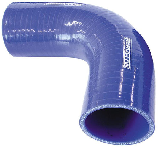Aeroflow AF9003-175 Silicone Hose 90Deg; Blue 1.75" 45mm x 120mm Leg