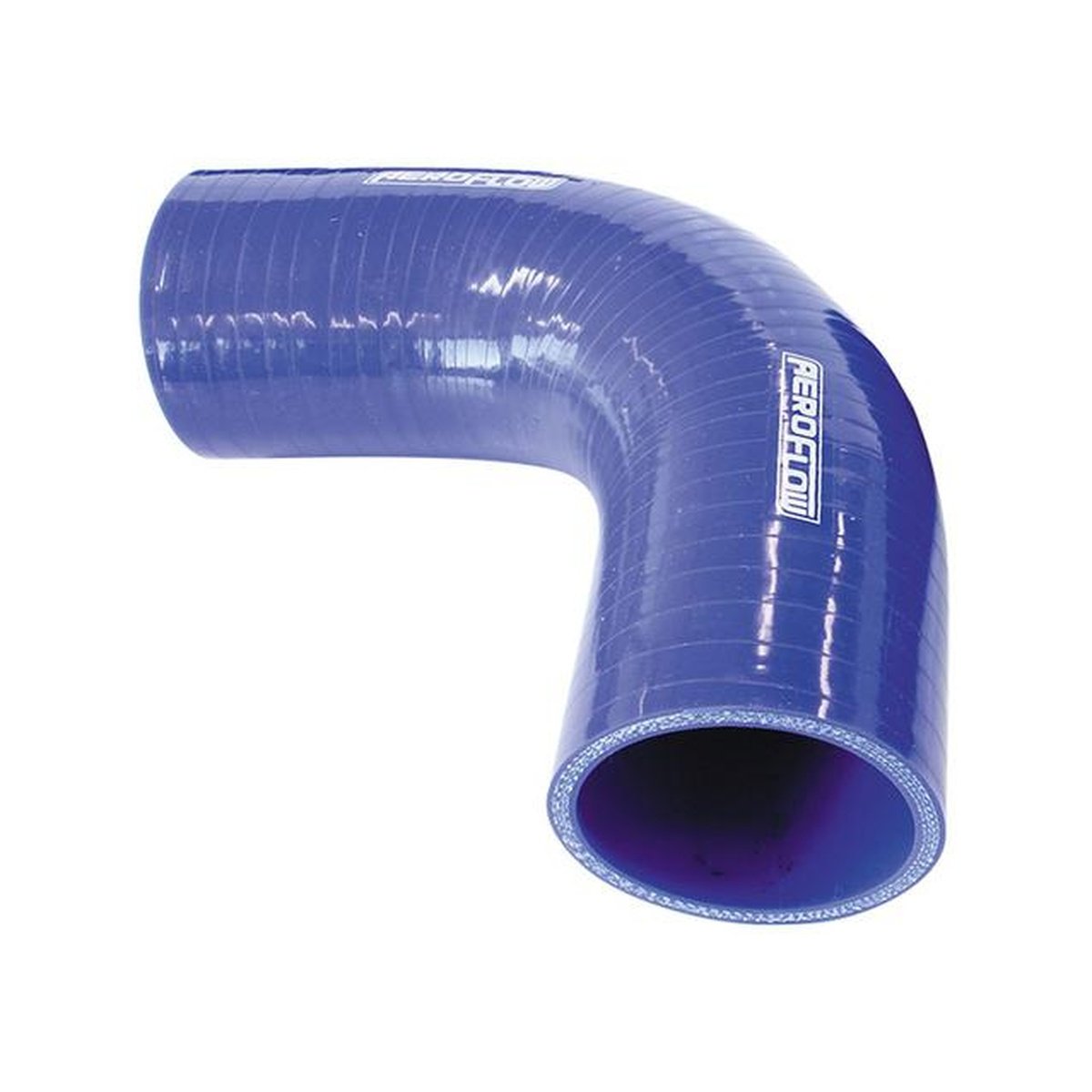 Aeroflow AF9003-275 Silicone Hose 90Deg; Blue 2.75" 70mm x 120mm Leg
