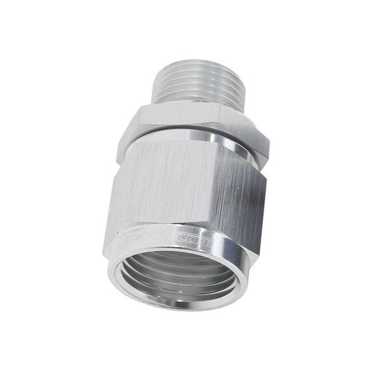 Aeroflow AF906-08-M12S M12 X 1.5 To -8 Female Swivel Silver Washer Seal
