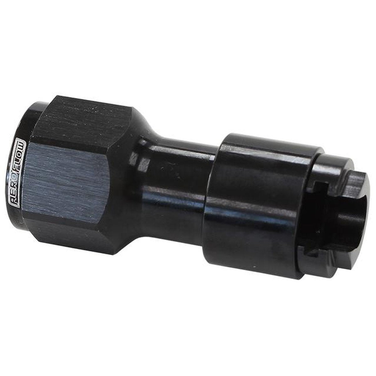 Aeroflow AF908-06-01BLK 5/16" Push On EFI To -6ORB Port Black Quick Connect EFI