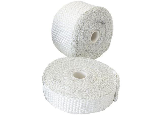 Aeroflow AF91-3002 Exhaust Insulation Wrap1"x15Ft15 Foot White Roll